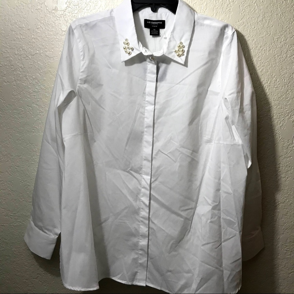 Liz Claiborne career top SZ 0X